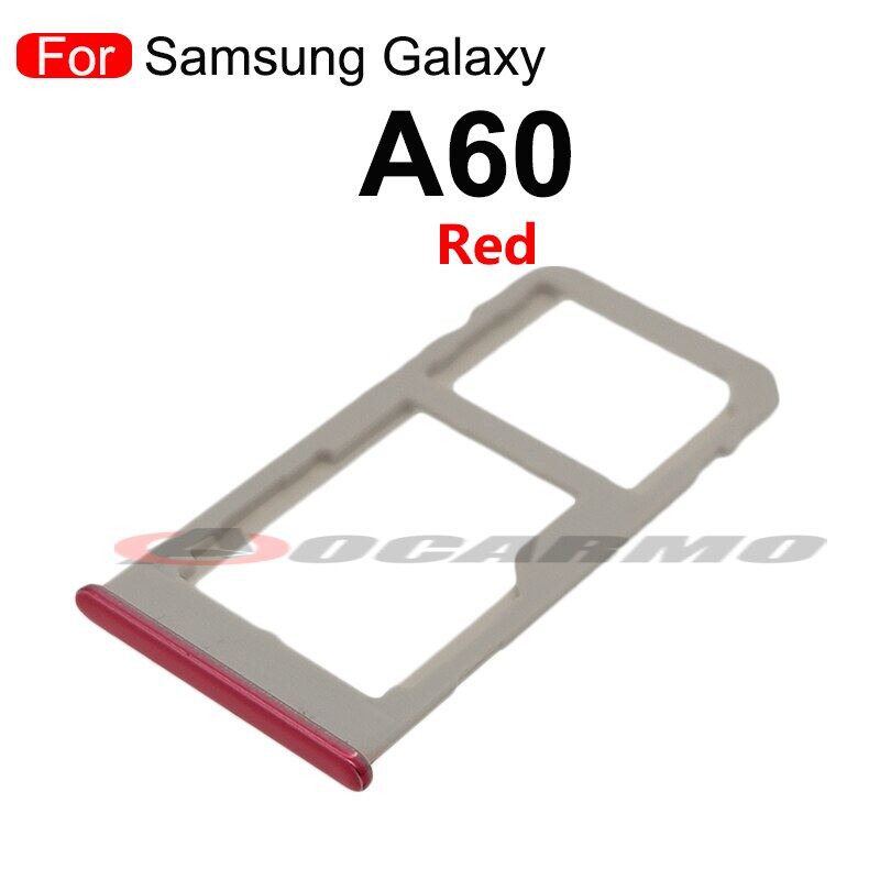 For Suitable For Samsung Galaxy A60 A6060 SIM Card Socket Slot Sim Tray Reader Holder Replacement Parts