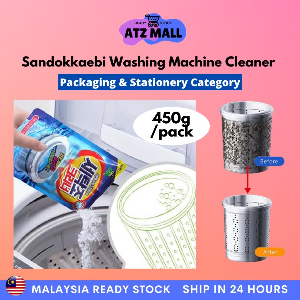 Sandokkaebi Korea Washing Machine Washer Cleaner 450g Tube Drum Cleaner