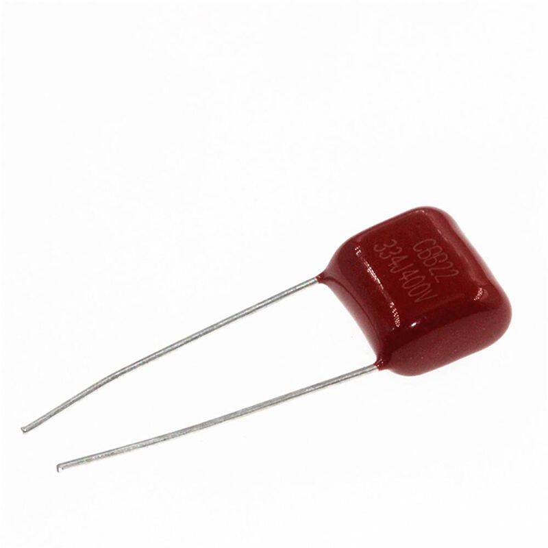 5pcs 0.33uf 330nf 400v 334j400v 400v334j 5% lead spacing:10mm cbb22 capacitor