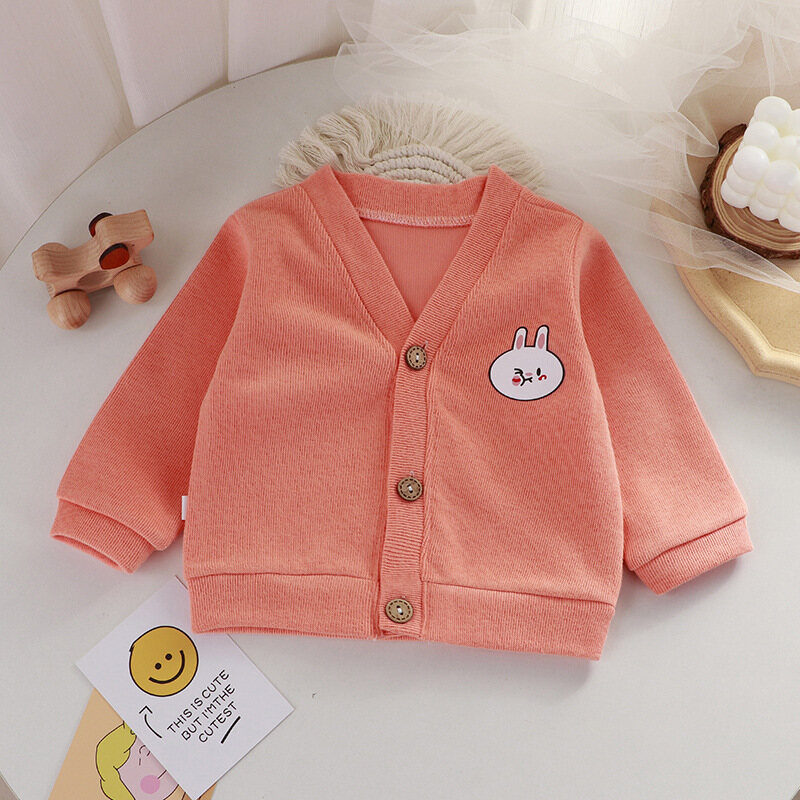 YADOU Children's sweater coat new boys cardigan baby sweater girls Korean children's clothing