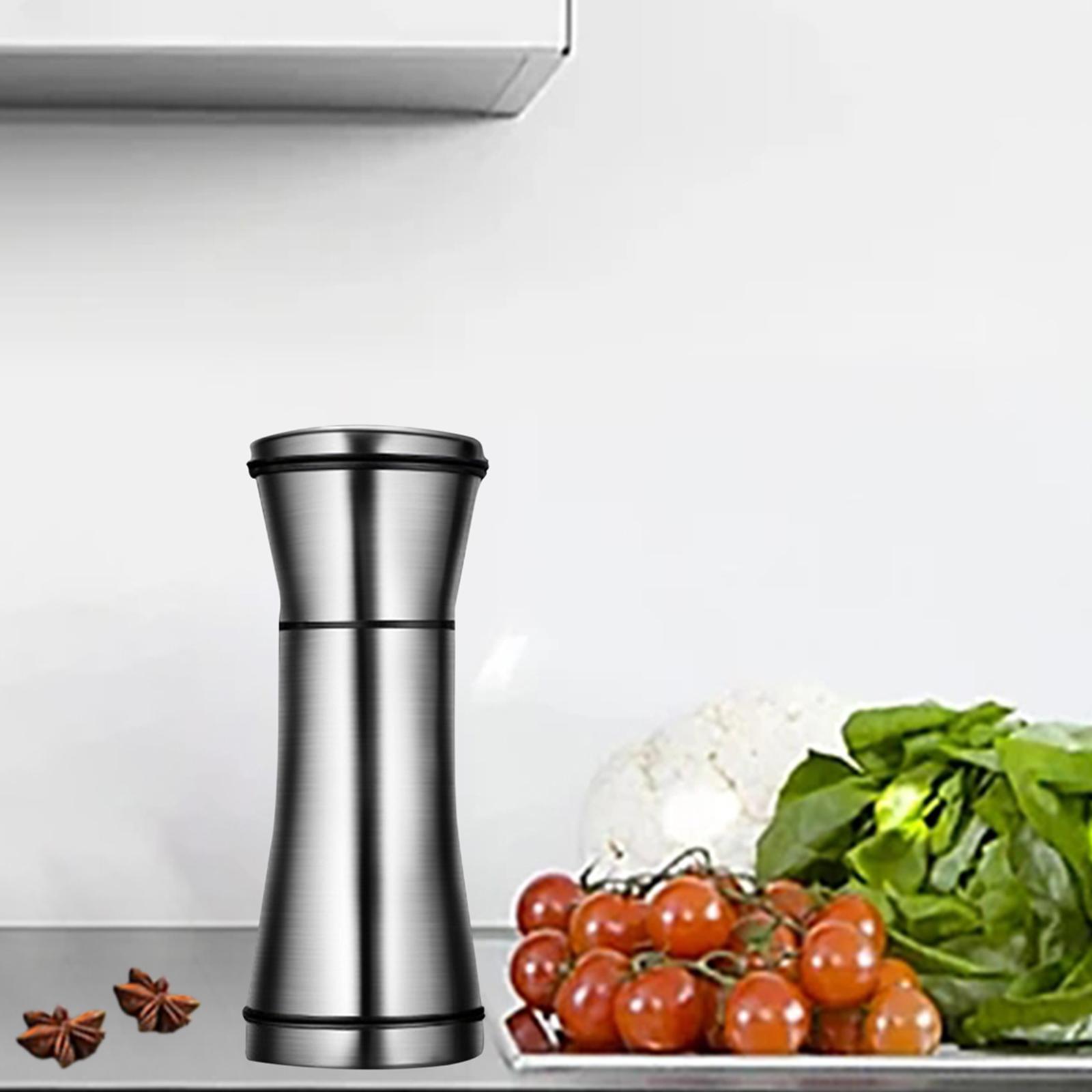 Blesiya Multipurpose Pepper Mill Grain Mill Spice Jar Spice Mill for Salt Spices
