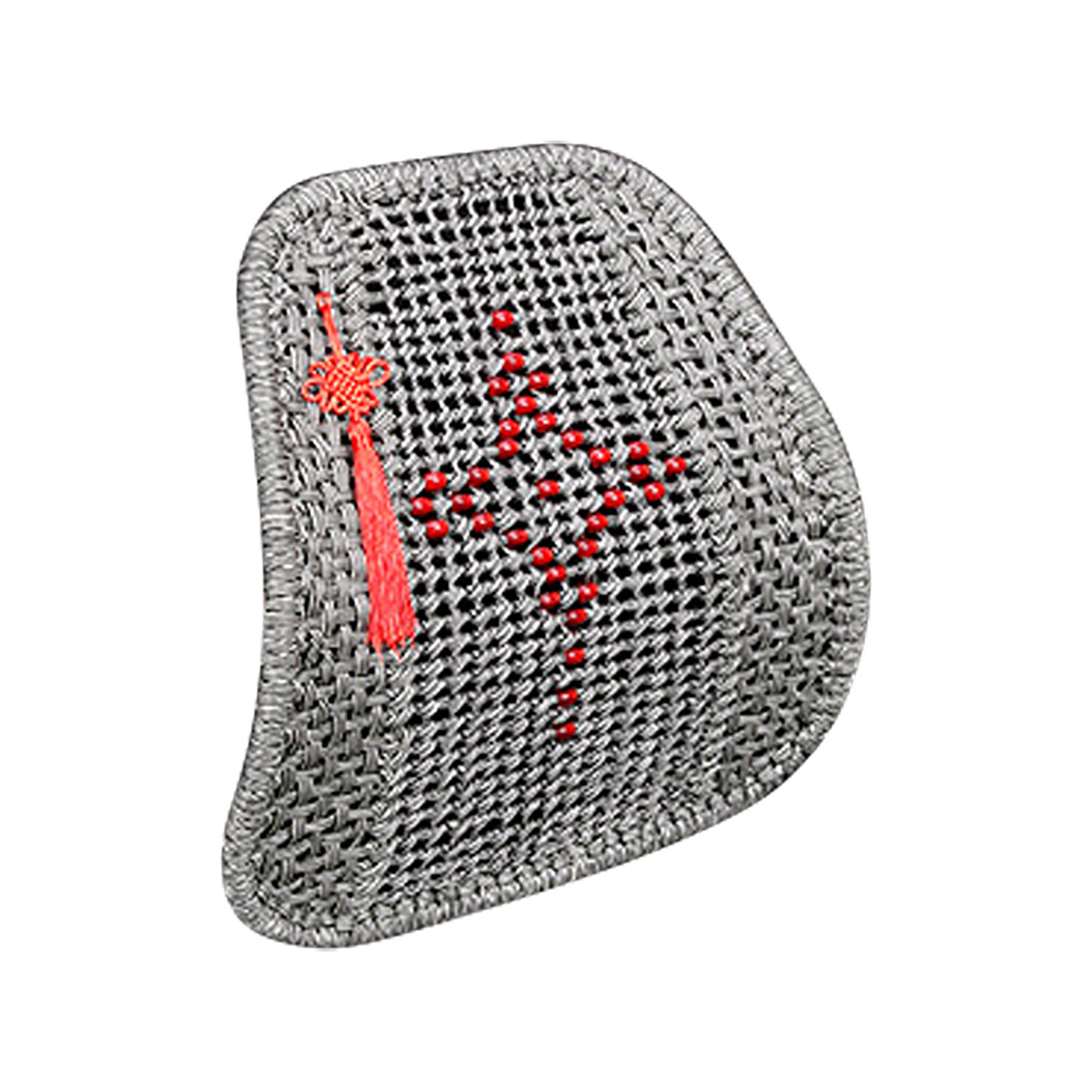 Back Support Mesh Ventilate Wear-resistant Moisture Absorption Durable Dirt-resistant Relief Pain Ergonomic Car Seat Chair Lumbar Back Support for Office Durable Back Support