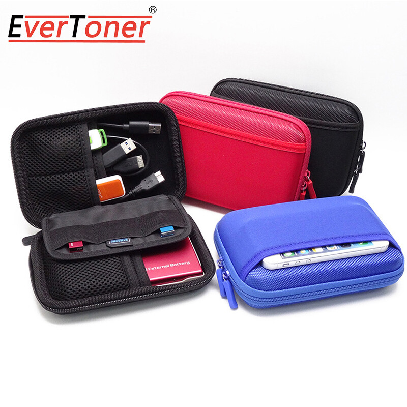 Evertoner Đa-Chức Năng Túi Lưu Trữ Chất Liệu Lặn Túi Đựng Phụ Kiện Kỹ Thuật Số Túi Lưu Trữ Cáp Dữ Liệu Túi Đóng Gói Đồ Đạc