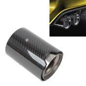 Car Modified Glossy Surface Exhaust Pipe Carbon Fiber Tail Throatfor Bmw M2 / M3 / M4 / M5, Outer Diameter of Air Inlet:66mm Original