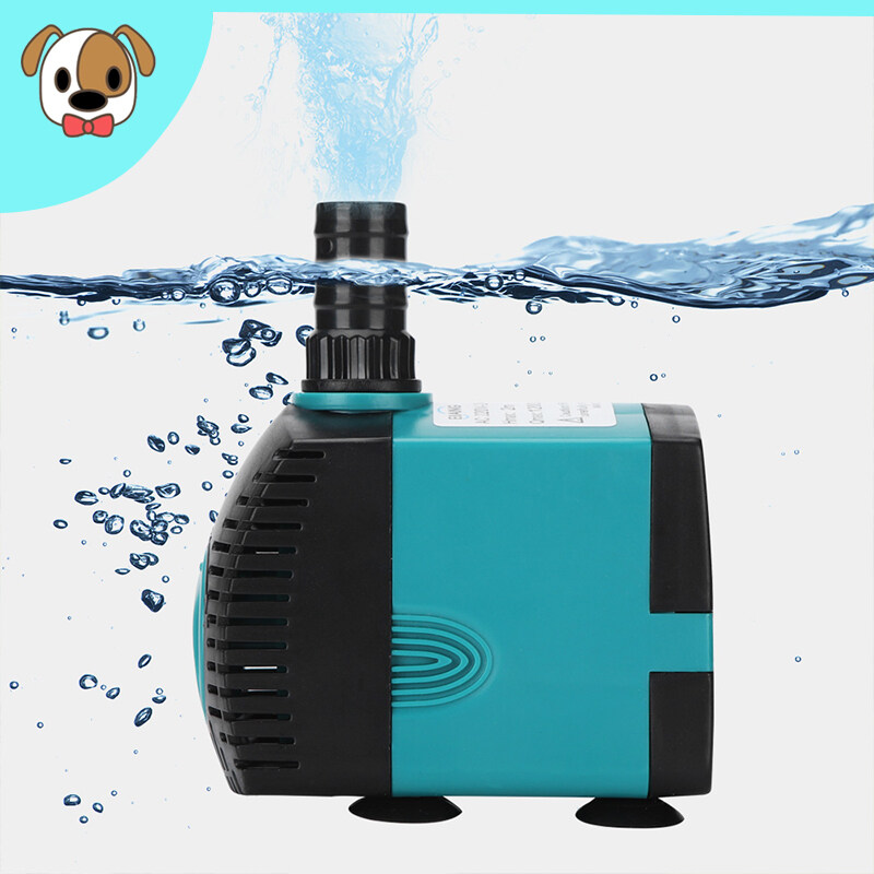 Máy Bơm Đài Phun Nước Chìm Siêu Yên Tĩnh 3/6/10/15/25W Bộ Lọc Đài Phun Nước Bể Cá Ao Cá