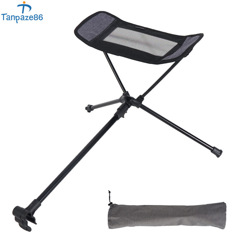 TANPA Sports Outdoor Folding Chair Footrest Leg Rest Universal Camping Chair Foot Rest For Outdoor Gardening Fishing Beach Hiking
