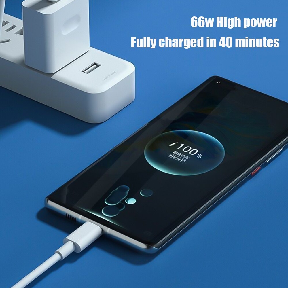 [A NEW] 100W 7A USB Type CFor XiaomiOneplusMate 40 P50 P30ProLine Data Sync CableCharging Cord