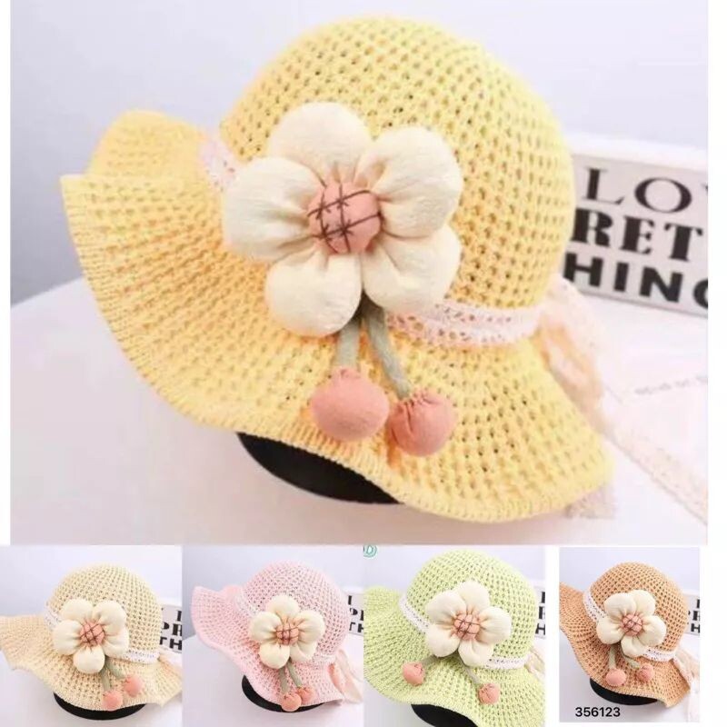 MŨ CÓI HOA CỰC XINH CHO BÉ