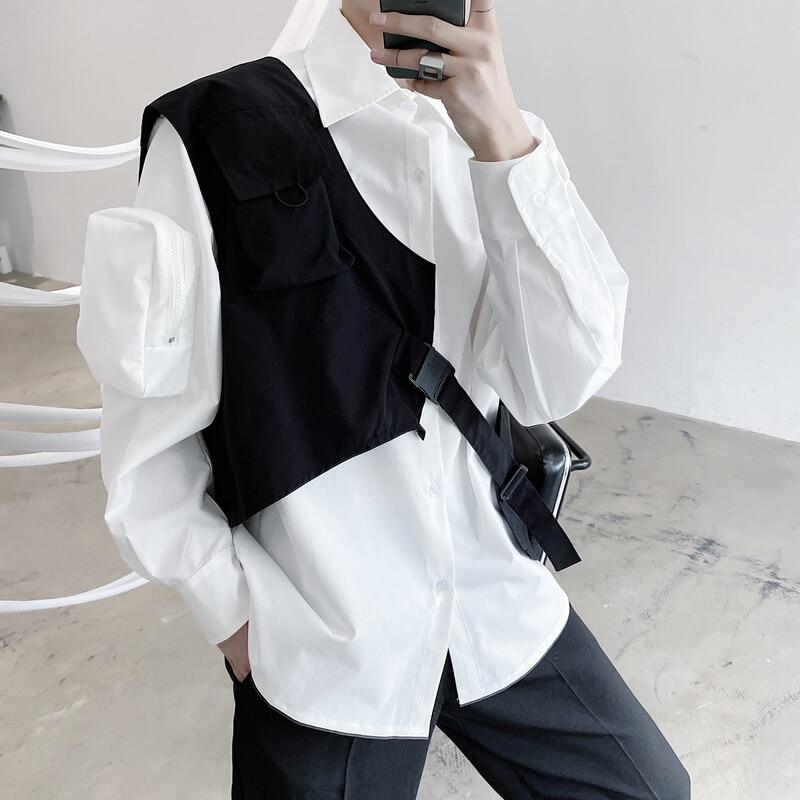 >> BÁO GIÁ ÁO VEST GHI LÊ NAM PHONG CÁCH HÀN QUỐC | Shopee Lazada Sendo Tiki mới nhất 115 Áo Ba Lỗ Túi Hộp Hip Hop Thời Trang Nam Cá Tính Phong Cách Hàn Quốc Áo Ghi Lê Dạo Phố Cổ Điển Cho Nam Thiết Kế Bất Đối Xứng Áo Khoác Không Tay Trang Phục Đường Phố Nam