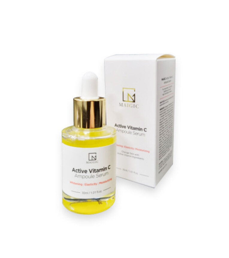MAIGIC Active Vitamin C Ampoule Serum 30ml Skin care Elasticity Whitening Moisture Face Facial