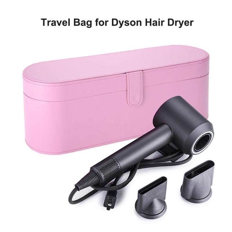 Buy PU Leather High-grade Hair Dryer Storage Box Moisture-proof Shockproof Travel Bag for Dyson Hair Dryer Singapore