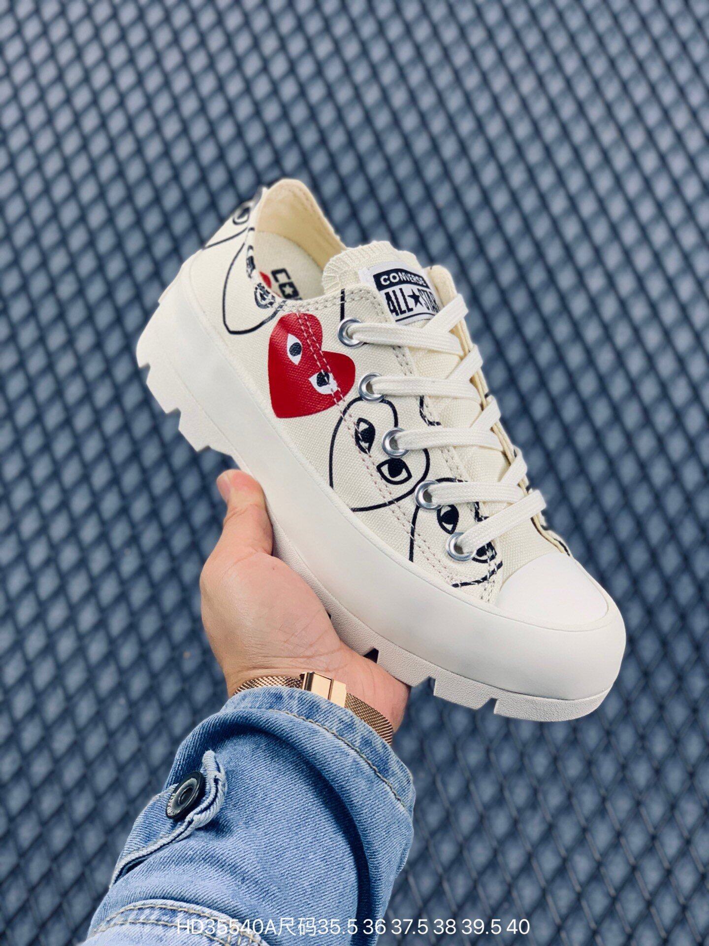 comme des garcons converse 36