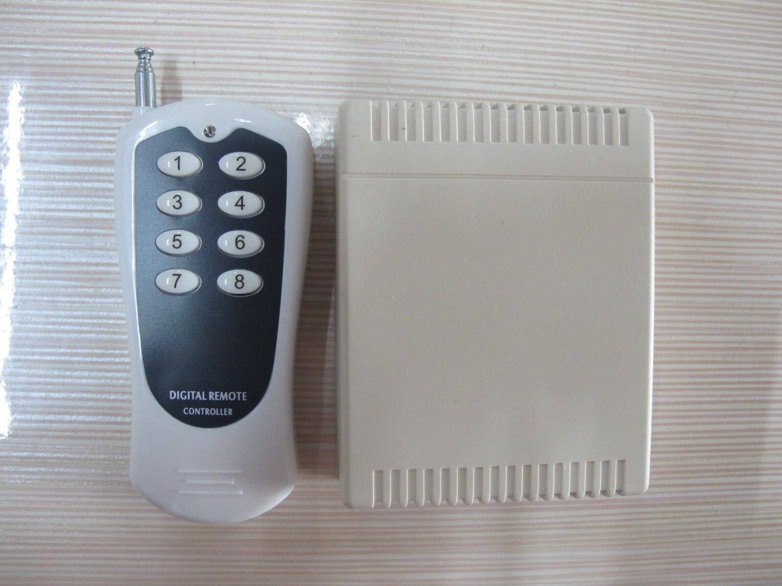 DM Rơ Le DC 12V 8 Kênh Chính Thức Công Tắc RF Bộ Phát + Bộ Thu Điều Khiển Từ Xa 1000M