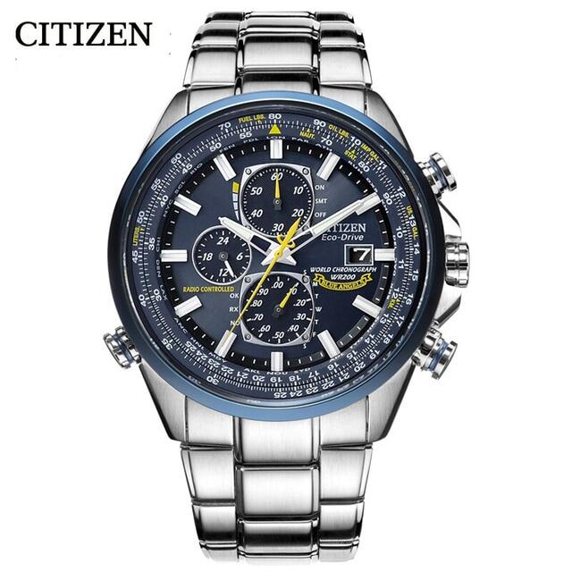 ⌚Watches CITIZEN Men Luxury Trend Quartz Clock Luminous Calendar Waterproof Multi Function Fancy Round Automatic Watch Stainless