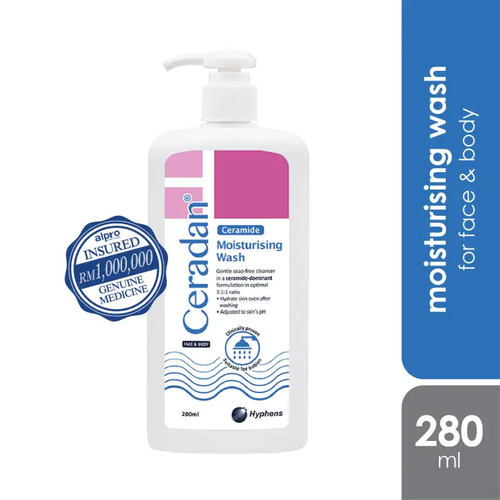 ceradan moisturizing body wash