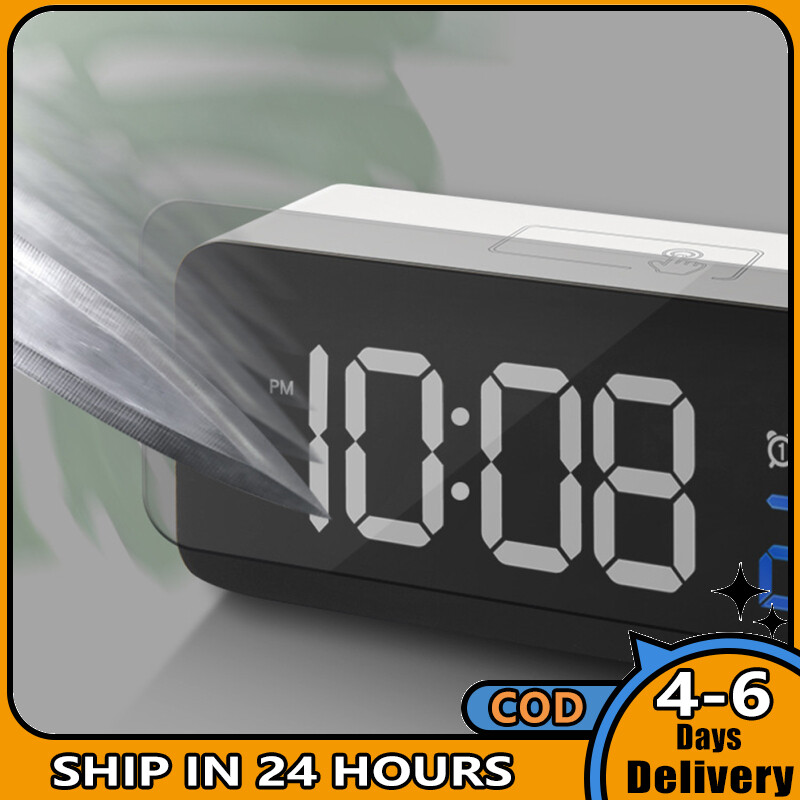 Multi-functional Electronic Clock Bedside Clock With Touch Sensing Module