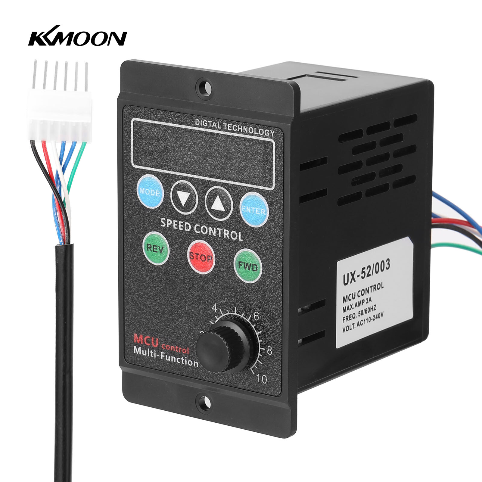 KKmoon 400W AC220V Multifunctional Motor Speed Controller Motorspeed Regulator Controller Display Rate Target Value Settable