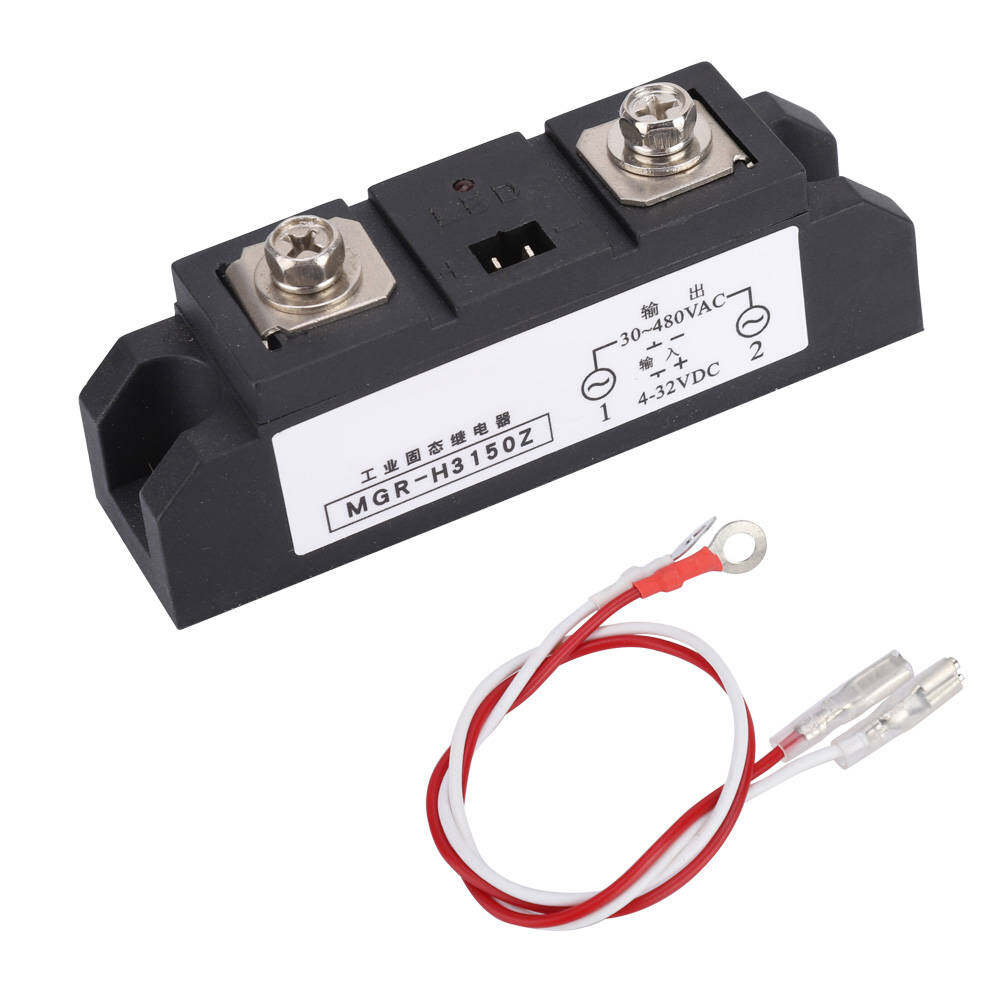 4 Types Industrial Solid State Relay DC Control AC SSR 80A / SSR 100A / 120A / 150A