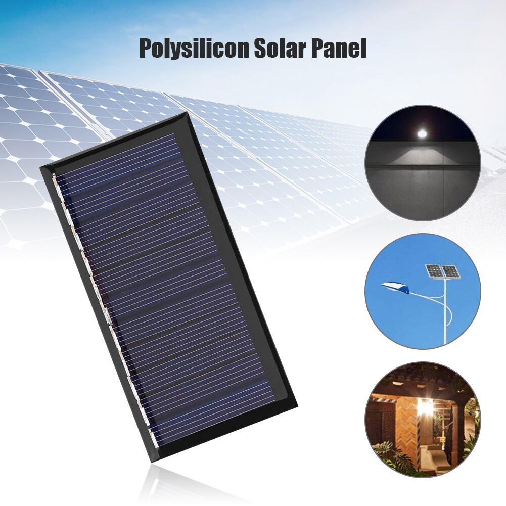 5.5V 90mA Solar Panel DIY Mini Solar Charger Cell System Polysilicon Board