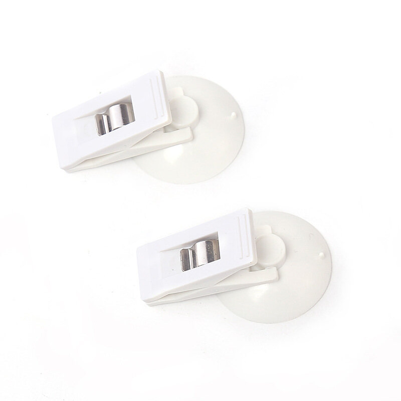 Black Clip Mount Interior Accessory Clip Removable Holder Car Interior Window Mount Suction Cup Clips Suction Cap Clip