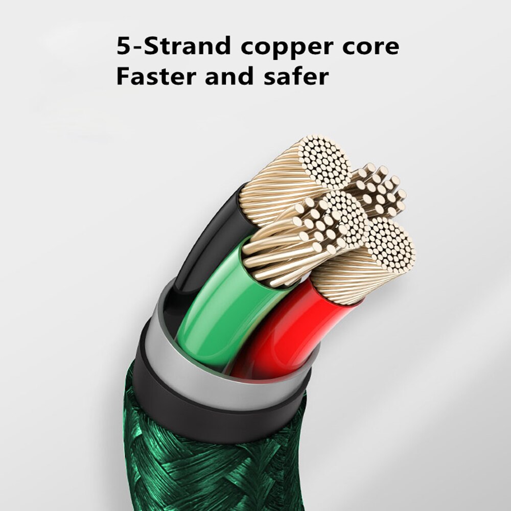 [HOT] 3in1 Data USB Cable 6A for iPhone Fast Charger Micro USB Type C Charging Cable Multi Usb Port Usb C Mobile Phone Wire For xiaomi