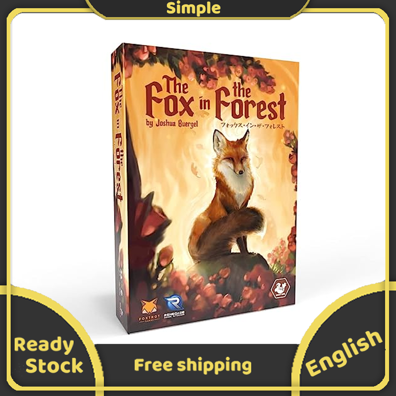 The Fox in the Forest Card Game 2 Players Tricking Game