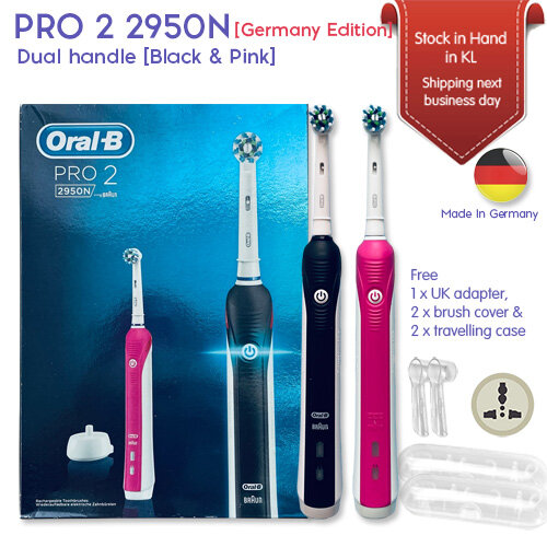 Elektrische Tandenborstel Oral B Pro 2950n Oral B 2950n Duo Oral-B