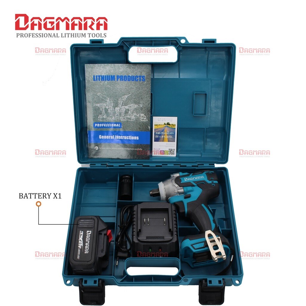 impact wrench Dagmara D83S 1/2 Inch Heavy Duty Cordless Impact Wrench