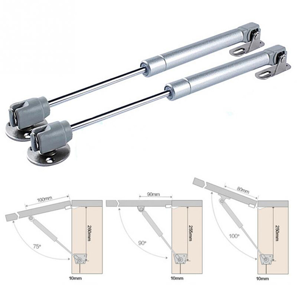 Top Quality WholeSales Hinge Open/Close Cabinet Hot Sale Hydraulic Lid Tool Pneumatic 100N /10kg Cupboard Stent Furniture Door