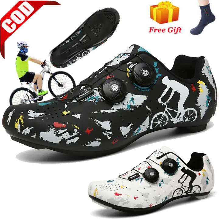 spin bike shoes men's