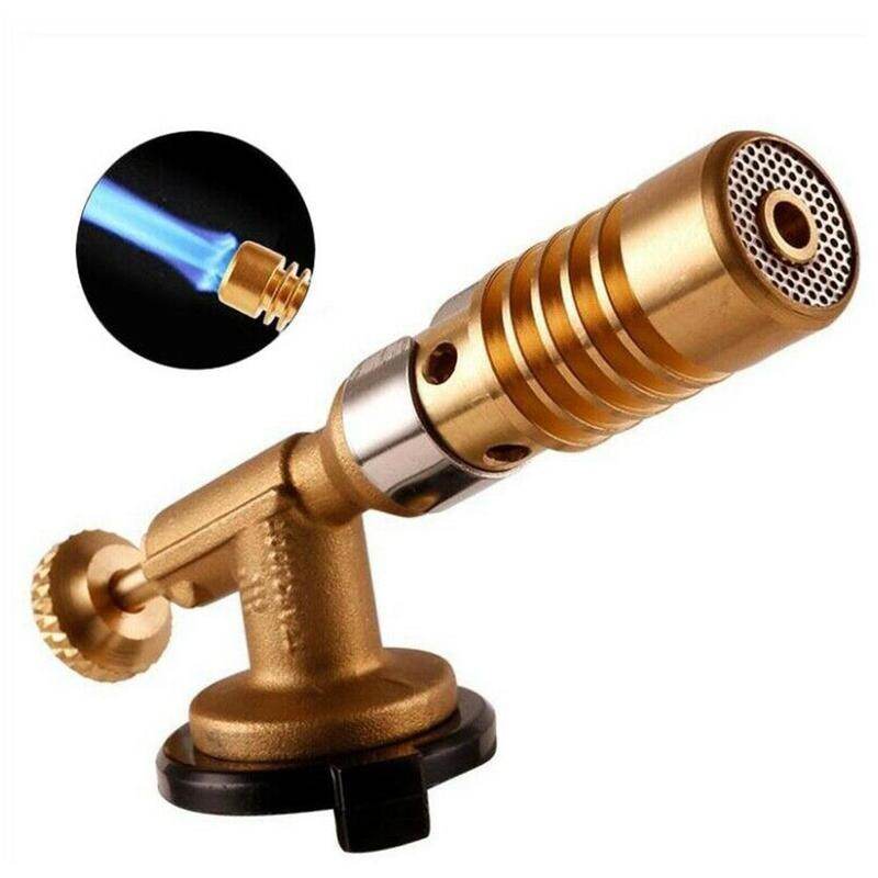 Brass Mapp Gas Turbo Torch New Welding Torch High Temperature Brazing Solder Propane Welding Plumbing For Welding Soldering