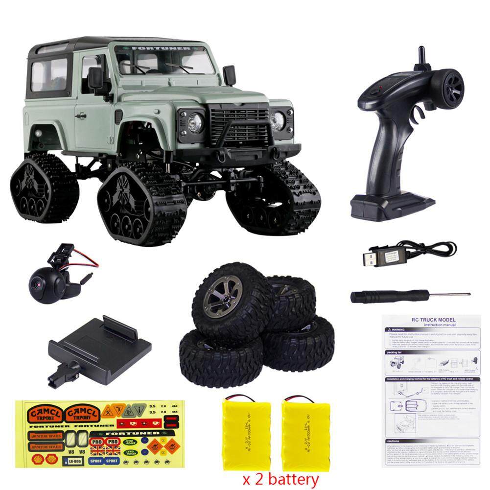 1/16 Perangkak RC Land Rover Truk Militer Wifi HD 720 P Kamera Mobil Drive Off Road