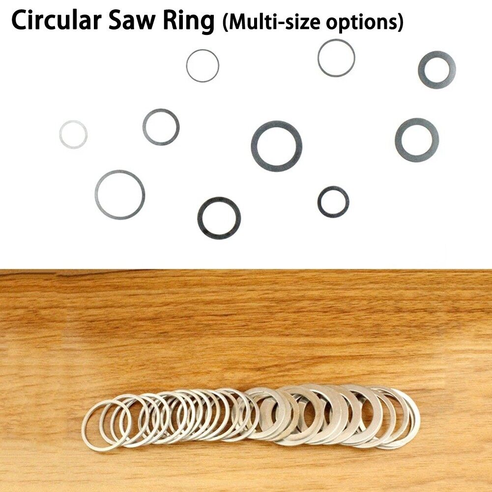 Circular Saw Ring Circular Saw Blade For Grinder Metal Multi-Size Silver 1 Pc