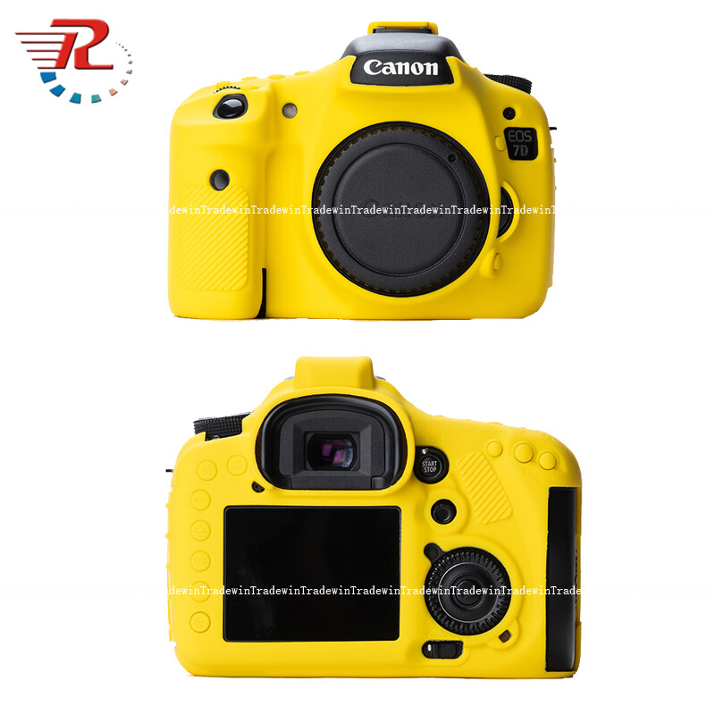 Soft Silicone Rubber Camera Body Cover Case For Canon EOS 7D