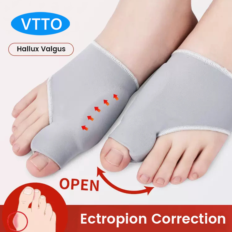 VTTO 1 Pair Bunion Corrector Gel Pad Stretch Nylon Hallux Valgus Protector Guard Toe Separator Orthopedic Protector New Hot