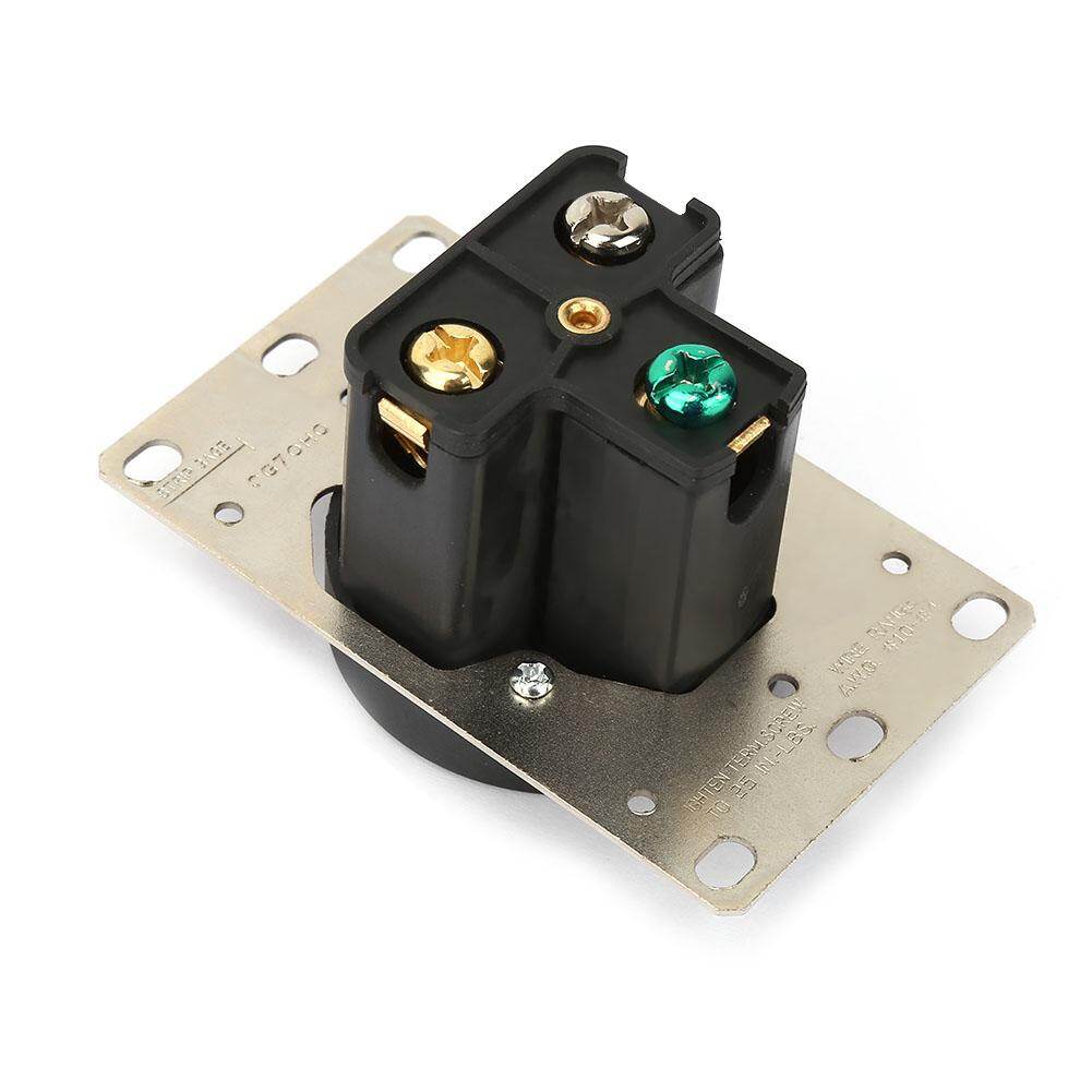 NEMA6-30R 30A 250V Industrial Power Socket 3 Holes Power Socket Plug Wire Connector