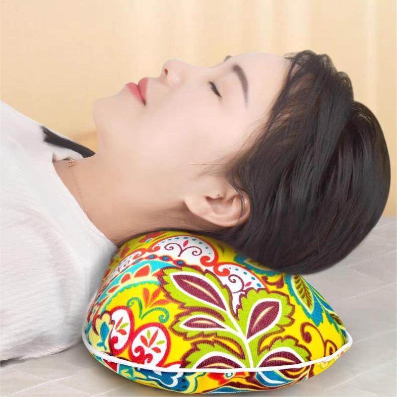 Wormwood Cervical Pillow Neck Support Herbal Pillow Improve Sleep Relaxing Soothing Stress Comfortable Neck Massage Pillow