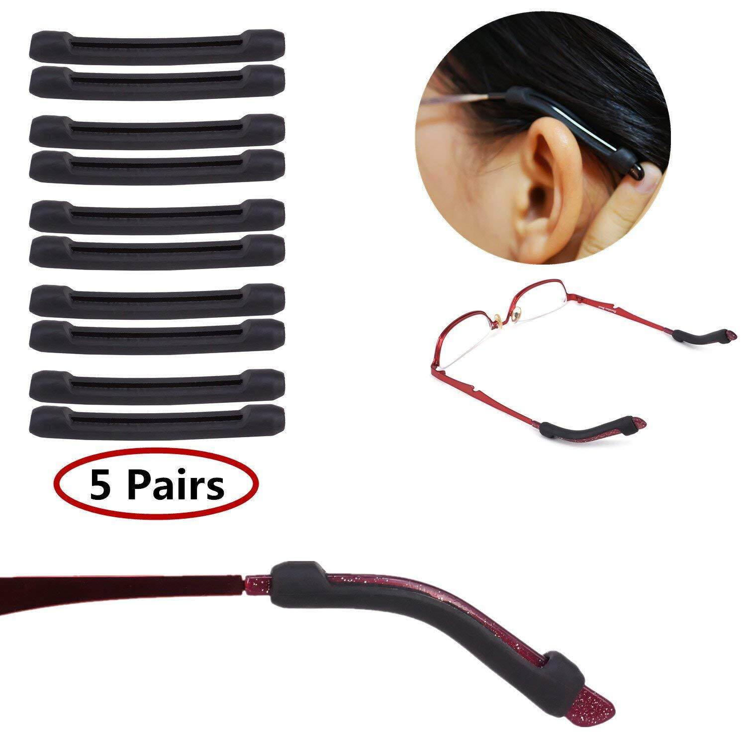 anti slip eyeglass ear hooks