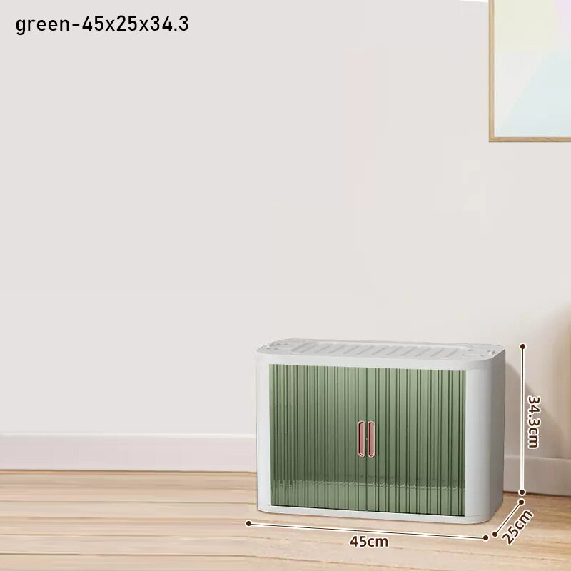 Storage box Toy storage Children's folding snack storage box Clothes organizing box Transparent household use