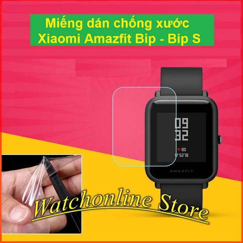 Dán màn chống xước bảo vệ Xiaomi Amazfit Bip / Bip S