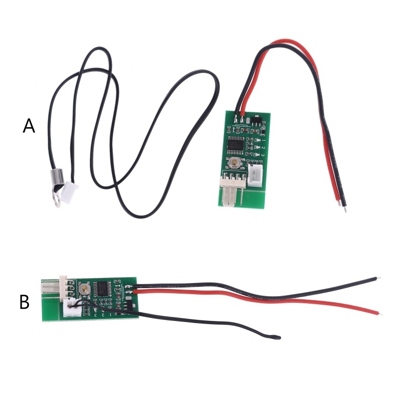 Bộ Điều Khiển Tốc Độ Điều Khiển Nhiệt Độ 4 Dây PWM 12V Quạt Máy Tính Cho PC, Giảm Tiếng Ồn