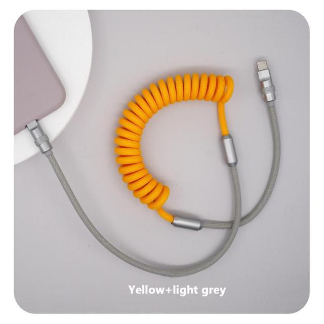 Doudoulie 6A Super Fast Charging Data Cable Type-C Data Cable Pd 27w Charger For Fast Charger Phone Charging Cable