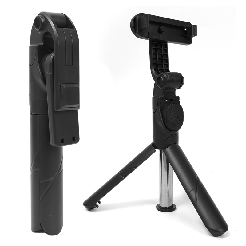 Retractable Selfie Sticks Tripod Stand Bluetooth Remote Control Rotatable Folding Wireless Selfie Rod Compatible with iPhone Samsung Xiaomi Phones
