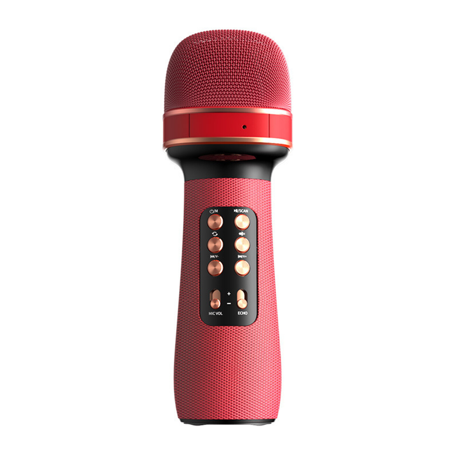 WS-898 Condenser Microphone Bluetooth-compatible 5.0 HiFi FM Radio Long Endurance Wireless Microphone Speaker for Karaoke Wireless Microphone Wireless