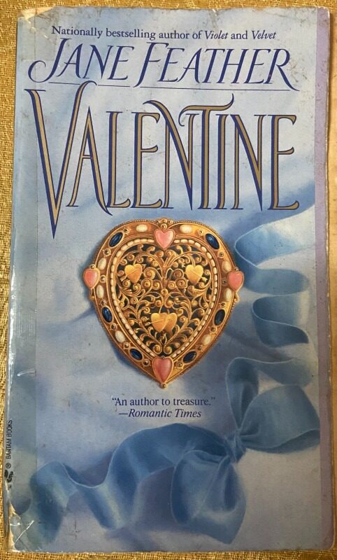 Preloved English Novel - Used but inside is good - VALENTINE - By Nationally Bestselling Author JANE FEATHER Malaysia