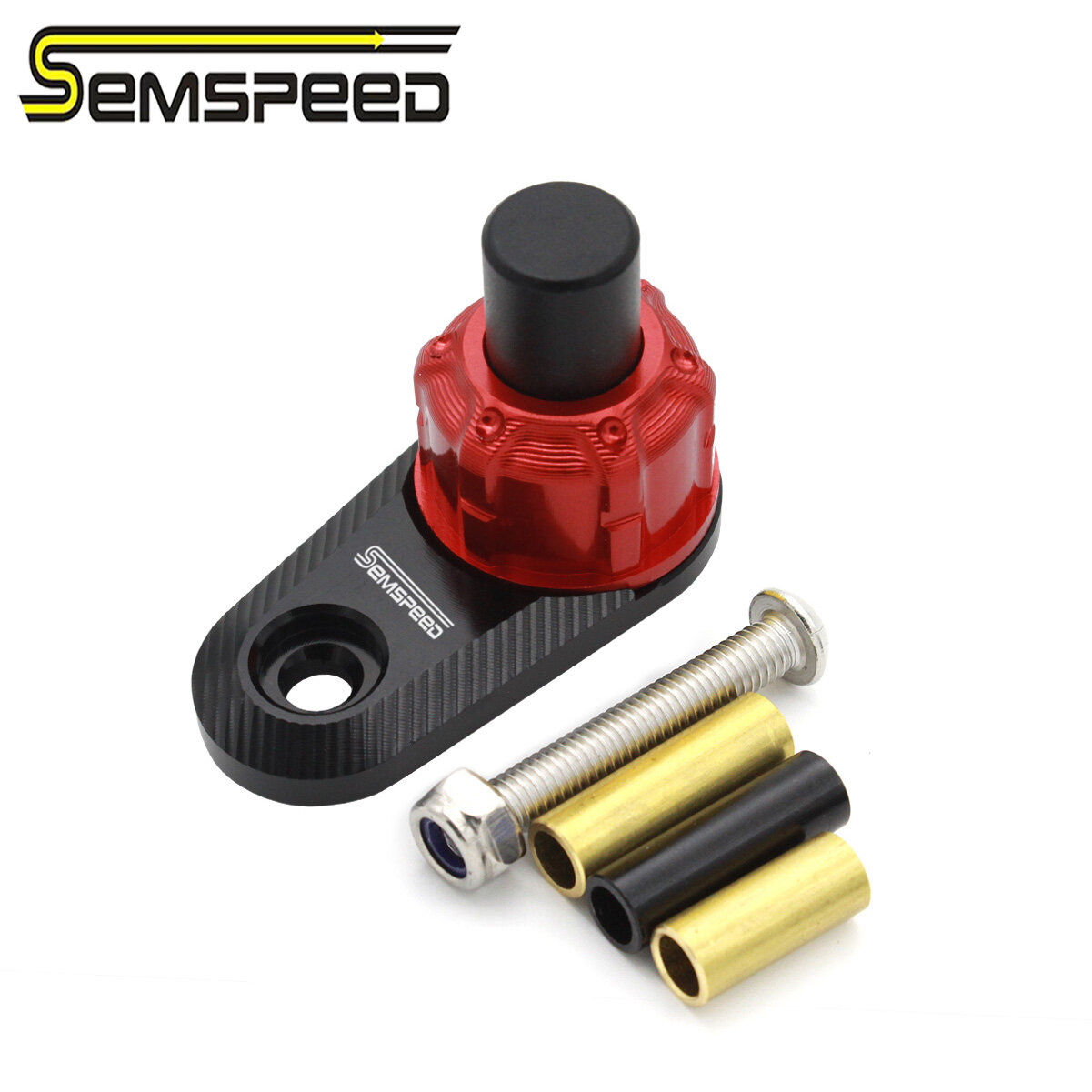 Semspeed 1 pcs motorcycle cnc brake lever parking lock for yamaha xmax 400 300 250 125 nmax 155 150 125