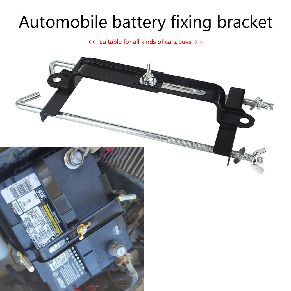 Professional Adjustable Battery Holder Stabilizer Holding Bracket Hold Down Kit for Car SUV