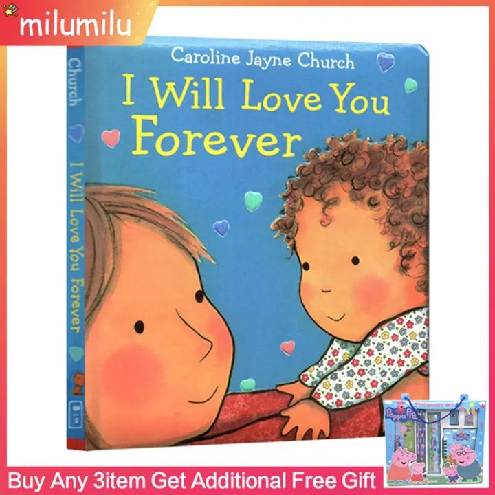 Original Popular Books I Will Love You Forever Caroline Jayne Church Board Book Colouring English Activity Picture Book For Kids Lazada Ph