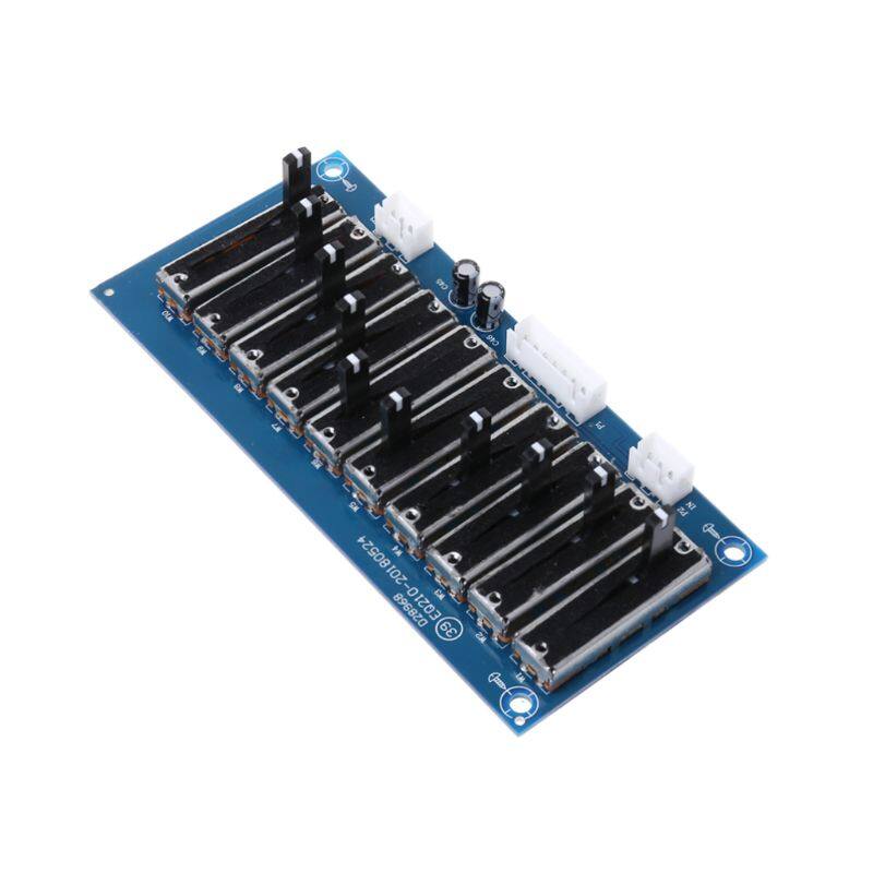 EQ Equalizer Hội Đồng Quản Trị, Bảng Âm Thanh Nổi Hai Kênh Có Thể Điều Chỉnh Preamp Bảng Điều Khiển Phía Trước, Cho Bộ Khuếch Đại