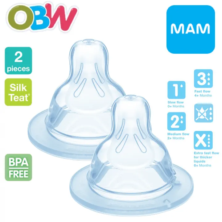 mam extra fast flow teats